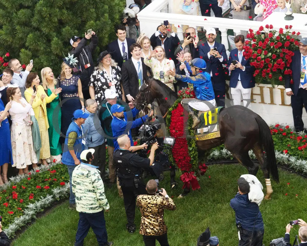 SOVEREIGNTY - The Kentucky Derby - 151st Running - 05-03-25 - R12 - CD - Winners Circle 11 Churchill Downs