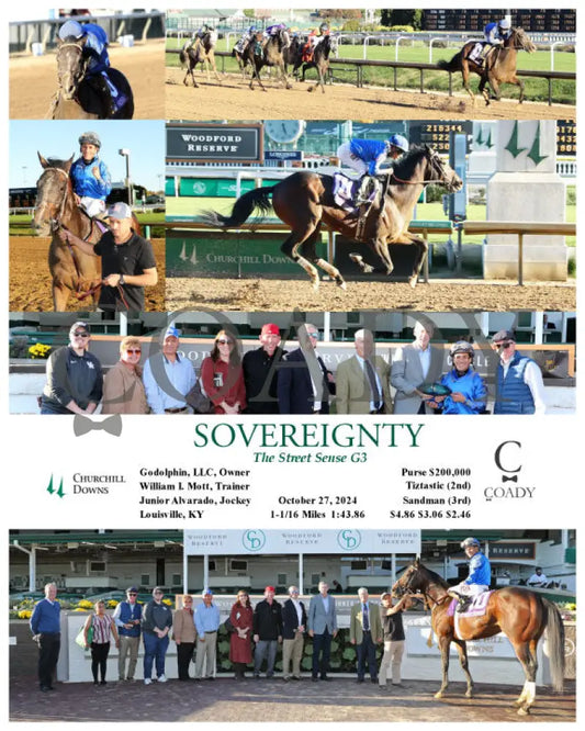 Sovereignty - The Street Sense G3 10-27-24 R10 Cd Churchill Downs