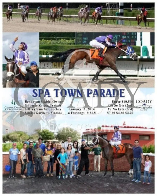 Spa Town Parade - 011114 Race 03 Crc Calder Course