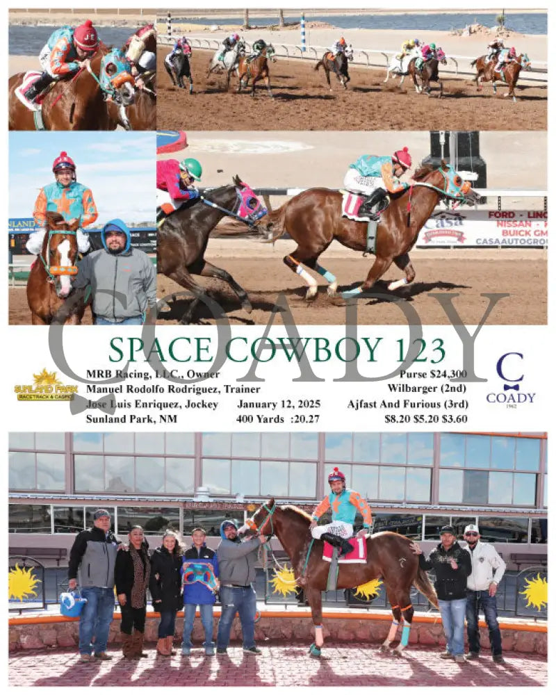 Space Cowboy 123 - 01-12-25 R03 Sun Turfway Park