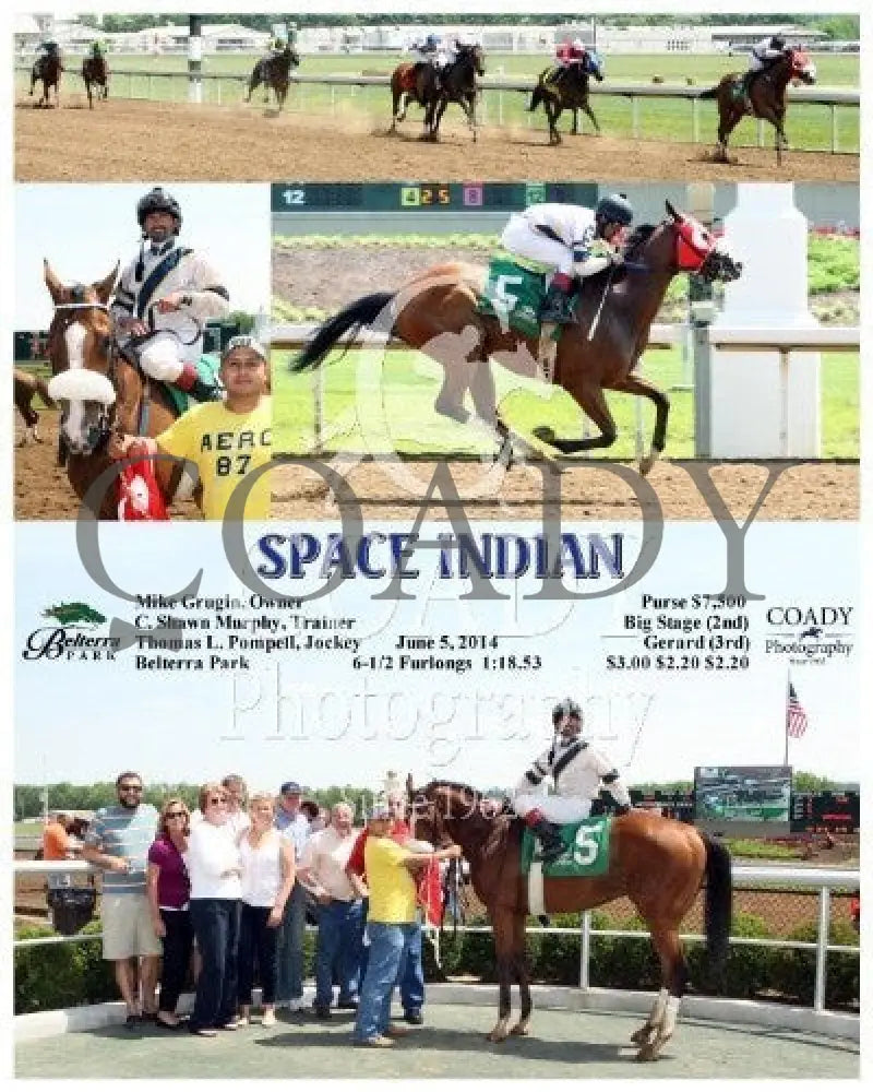 Space Indian - 060514 Race 04 Btp Belterra Park