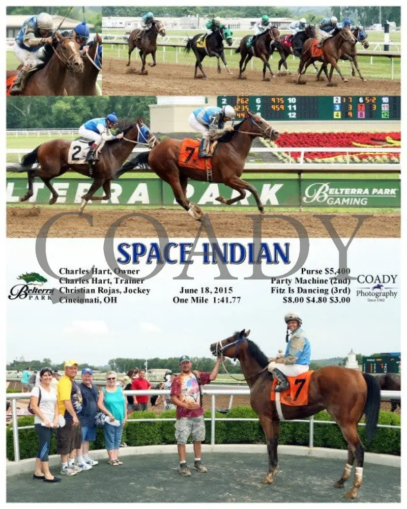 Space Indian - 061815 Race 05 Btp Belterra Park