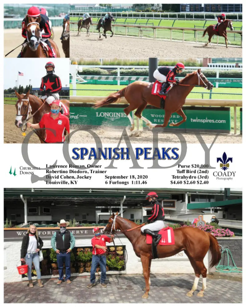 Spanish Peaks - 09-18-20 R01 Cd Churchill Downs