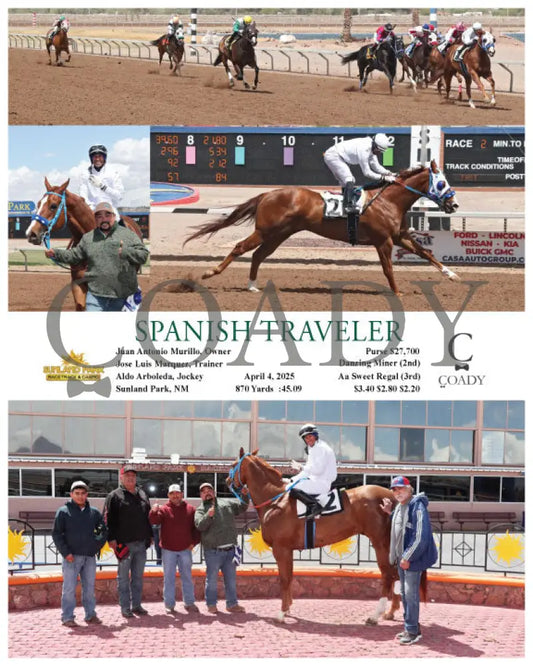 SPANISH TRAVELER - 04-04-25 - R02 - SUN Sunland Park