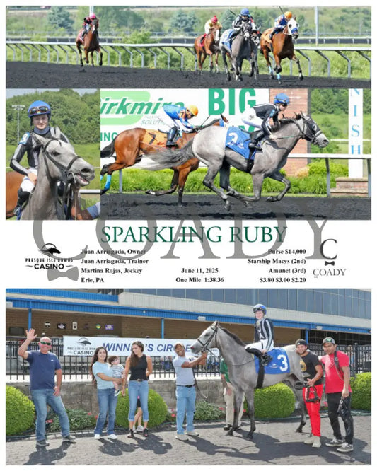 SPARKLING RUBY - 06-11-25 - R02 - PID Presque Isle Downs