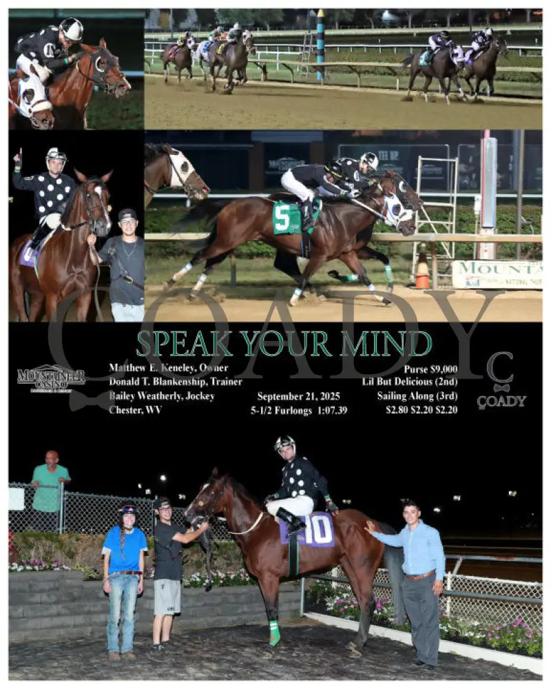 SPEAK YOUR MIND - 09-21-25 - R04 - MNR Mountaineer Park