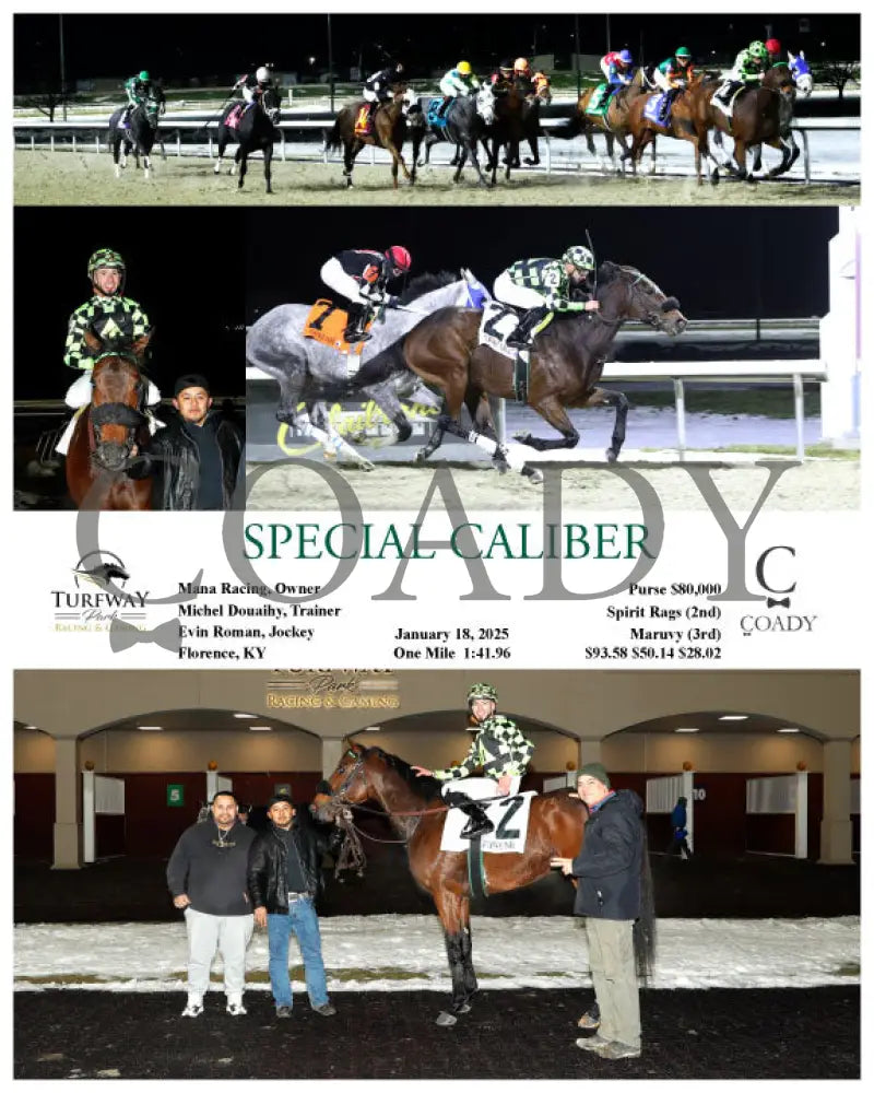 Special Caliber - 01-18-25 R10 Tp Turfway Park