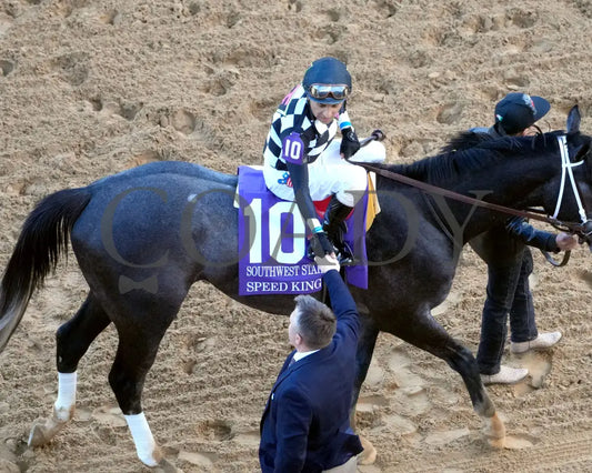 Speed King - The Southwest Stakes G3 01-25-25 R10 Op Celebration 03 Oaklawn Park