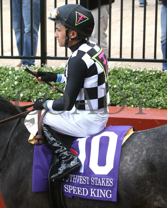 Speed King - The Southwest Stakes G3 01-25-25 R10 Op Paddock 01 Oaklawn Park