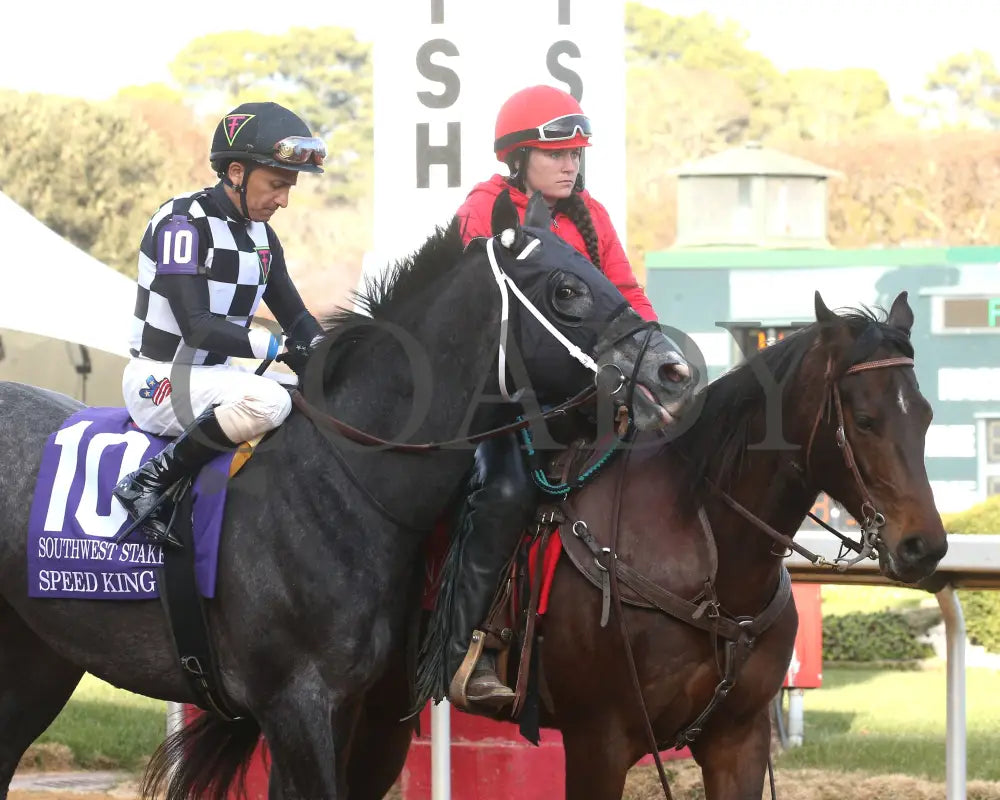 Speed King - The Southwest Stakes G3 60Th Running 01-25-25 R10 Op Post Parade 06 Oaklawn Park