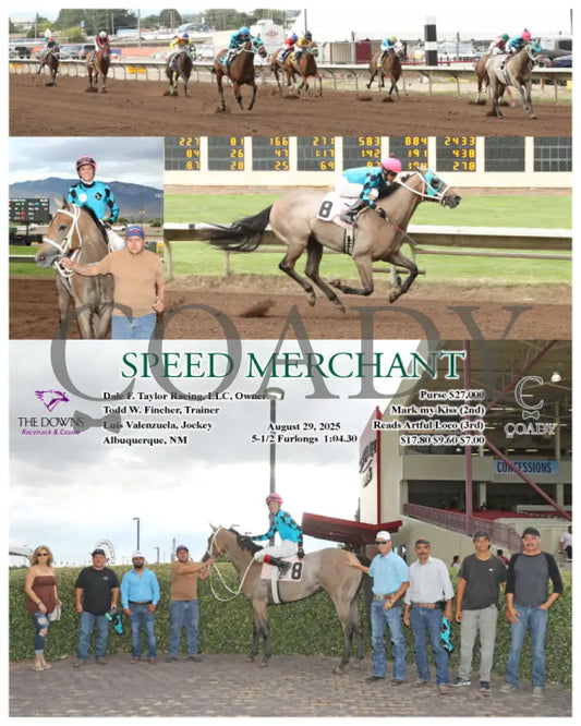 SPEED MERCHANT 08 29 25 R01 ALB Downs at Albuquerque