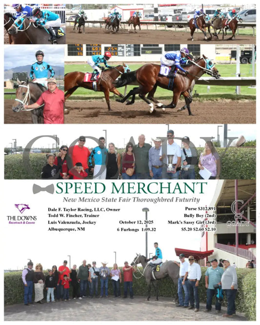 SPEED MERCHANT - New Mexico State Fair Thoroughbred Futurity - 10-12-25 - R04 - ALB Downs at Albuquerque