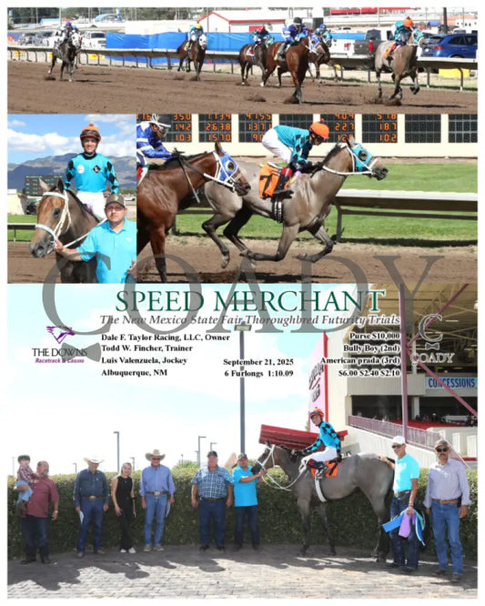 SPEED MERCHANT - The New Mexico State Fair Thoroughbred Futurity Trials - 09-21-25 - R05 - ALB Downs at Albuquerque