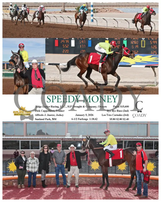 SPEEDY MONEY - 01-05-26 - R03 - SUN - Coady Media - Kurtis Coady Photography