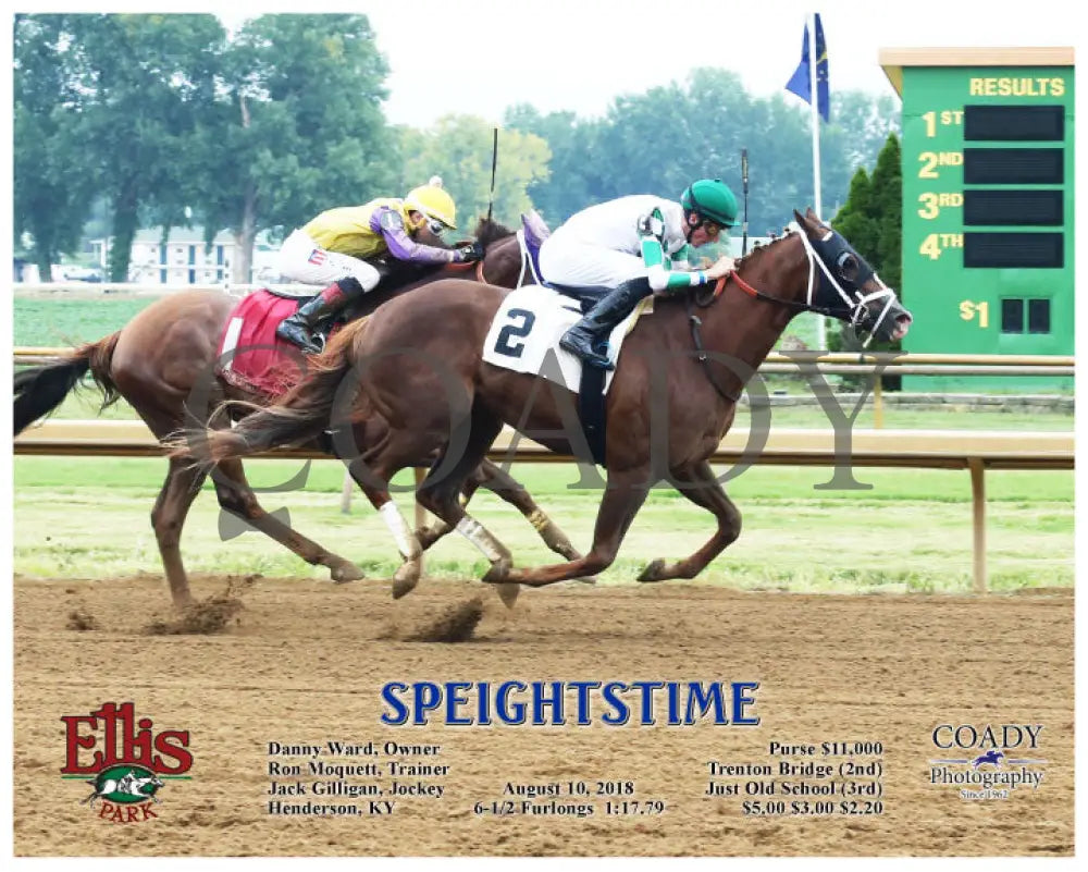 Speightstime - 081018 Race 01 Elp A Ellis Park