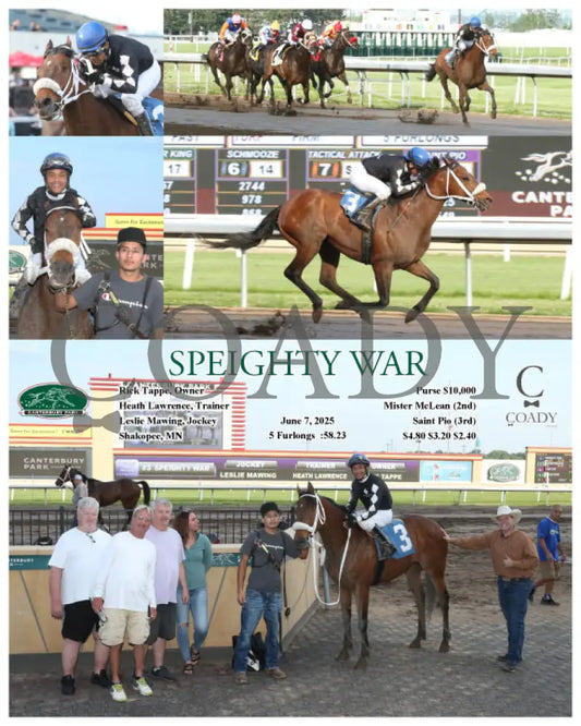SPEIGHTY WAR - 06-07-25 - R05 - CBY Ruidoso Downs