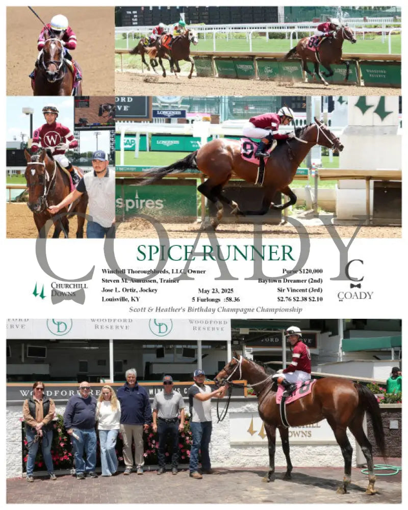SPICE RUNNER - 05-23-25 - R02 - CD Churchill Downs