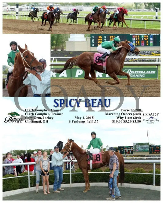 Spicy Beau - 050115 Race 04 Btp Belterra Park
