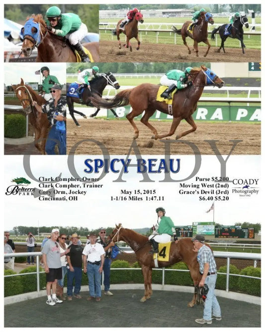 Spicy Beau - 051515 Race 01 Btp Belterra Park
