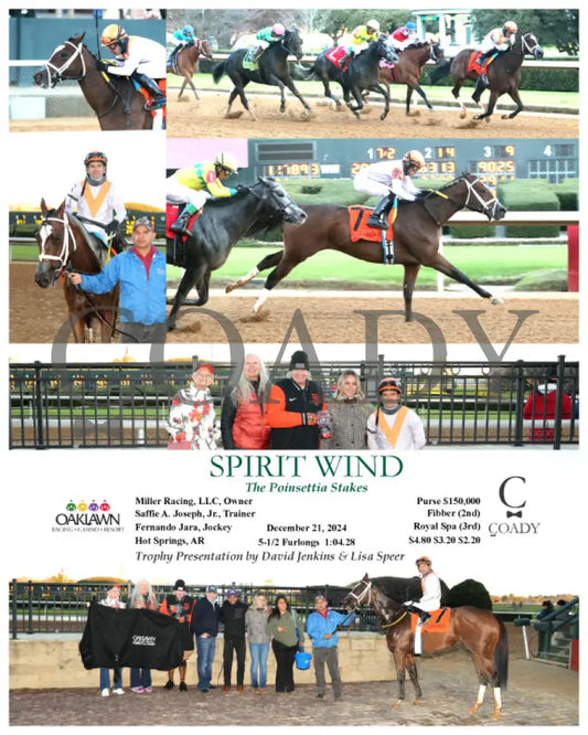 Spirit Wind - The Poinsettia Stakes 12-21-24 R09 Op Oaklawn Park