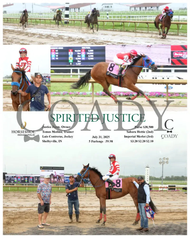 SPIRITED JUSTICE - 07-31-25 - R04 - IND Indiana Grand