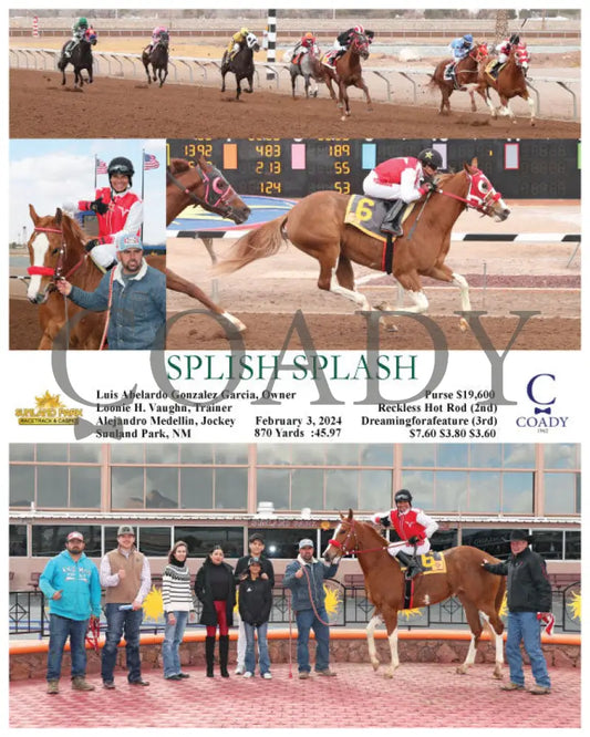 Splish Splash - 02-03-24 R01 Sun Sunland Park