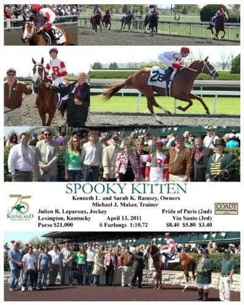 Spooky Kitten - 041311 Race 05 Keeneland