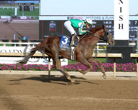 SPOOKY RIDGE - 10-01-25 - R07 - Horseshoe Indiana - Finish 01 - Sammantha Pagels - Coady Media - Kurtis Coady Photography