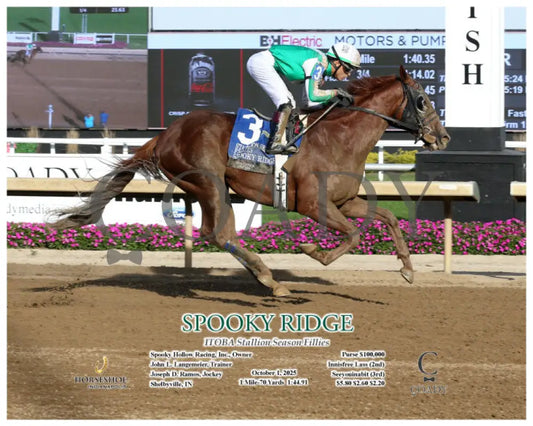 SPOOKY RIDGE - ITOBA Stallion Season Fillies - 10-01-25 - R07 - IND - Action Indiana Grand