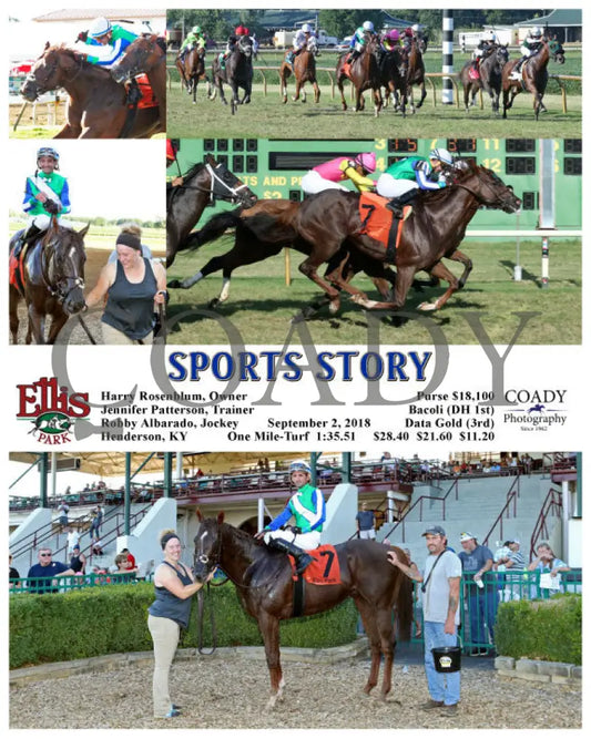 Sports Story - 090218 Race 09 Elp Ellis Park