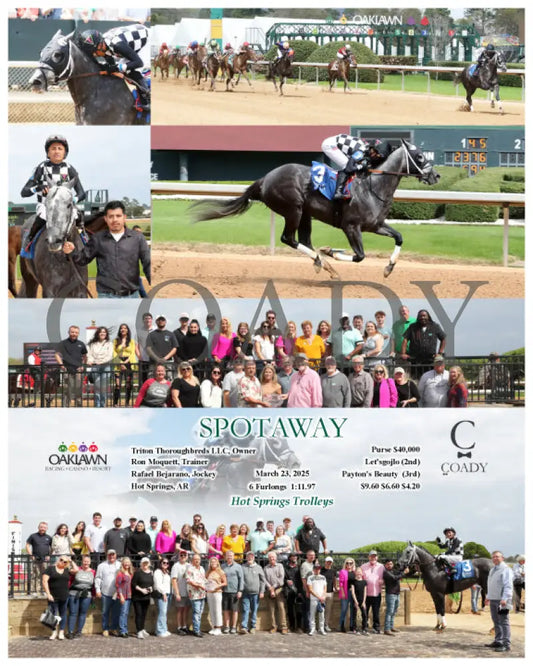 SPOTAWAY - 032325 - Race 05 - OP Oaklawn Park