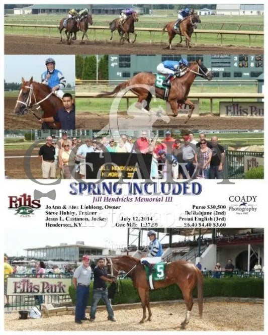Spring Included - 071214 Race 07 Elp Ellis Park