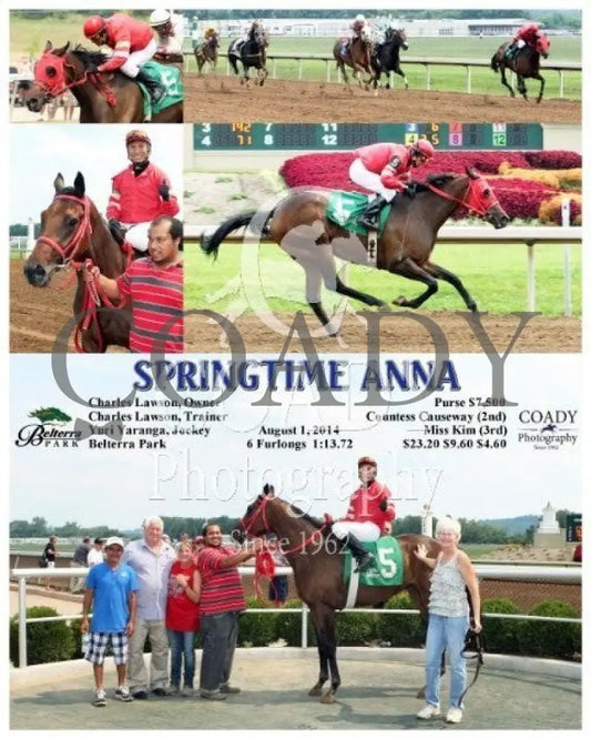 Springtime Anna - 080114 Race 02 Btp Belterra Park