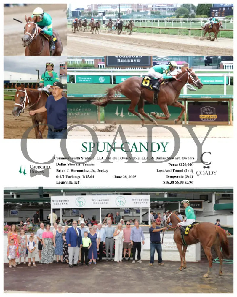 SPUN CANDY - 06-28-25 - R06 - CD Churchill Downs
