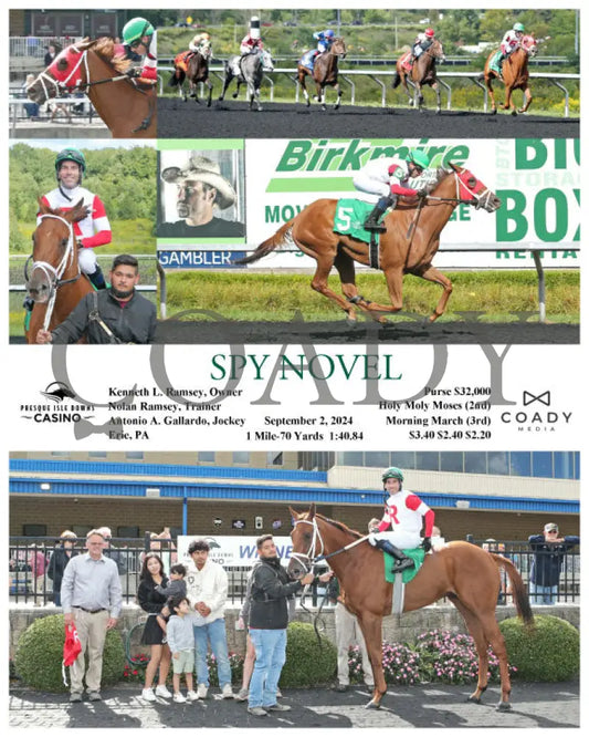 Spy Novel - 09-02-24 R03 Pid Presque Isle Downs