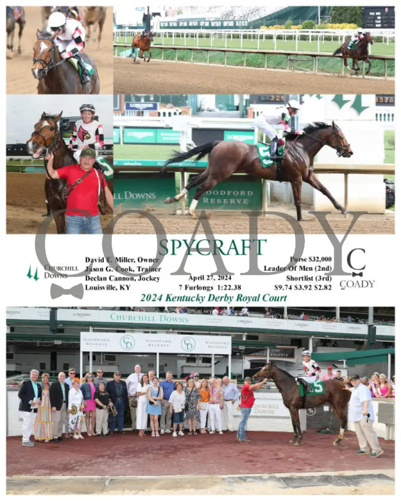 Spycraft - 04-27-24 R01 Cd Churchill Downs