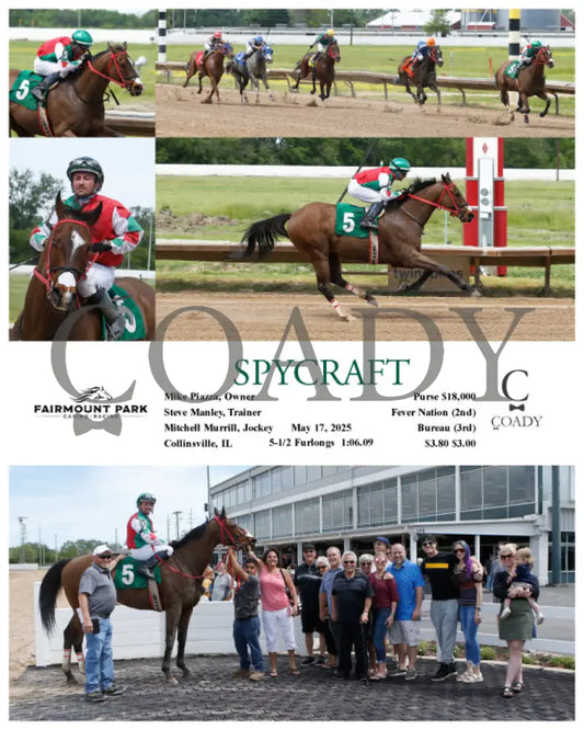 SPYCRAFT - 05-17-25 - R04 - FP Fanduel Sportsbook Horse Racing