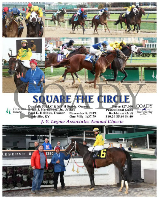 Square The Circle - 11-08-19 R06 Cd Churchill Downs