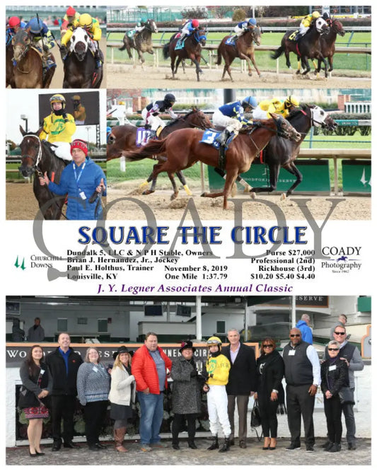 Square The Circle - 11-08-19 R06 Cd Group Churchill Downs