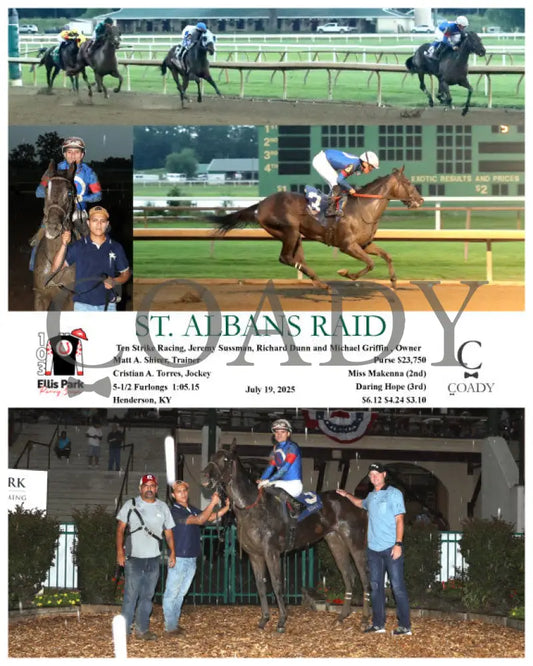 ST. ALBANS RAID - 07-19-25 - R05 - ELP Ellis Park