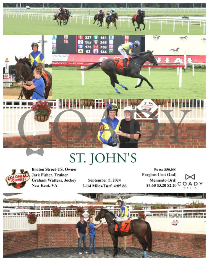 St. John’s - 09-05-24 R01 Cnl Colonial Downs