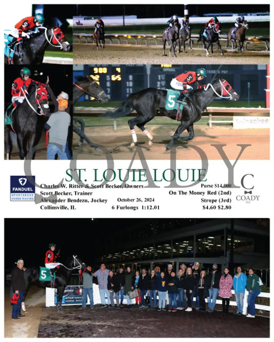St. Louie - 10-26-24 R04 Fan Fanduel Sportsbook Horse Racing