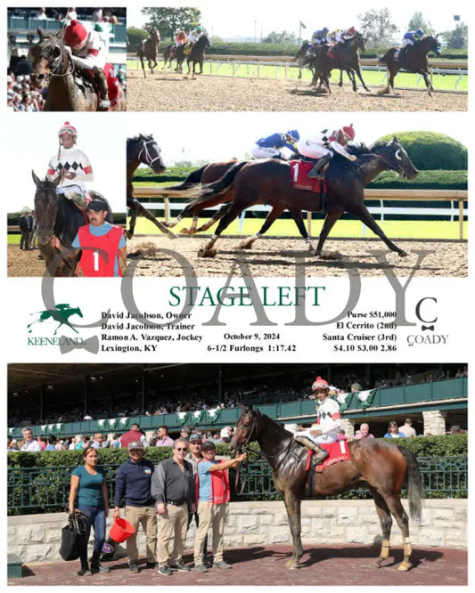 Stage Left - 100924 Race 04 Kee Keeneland