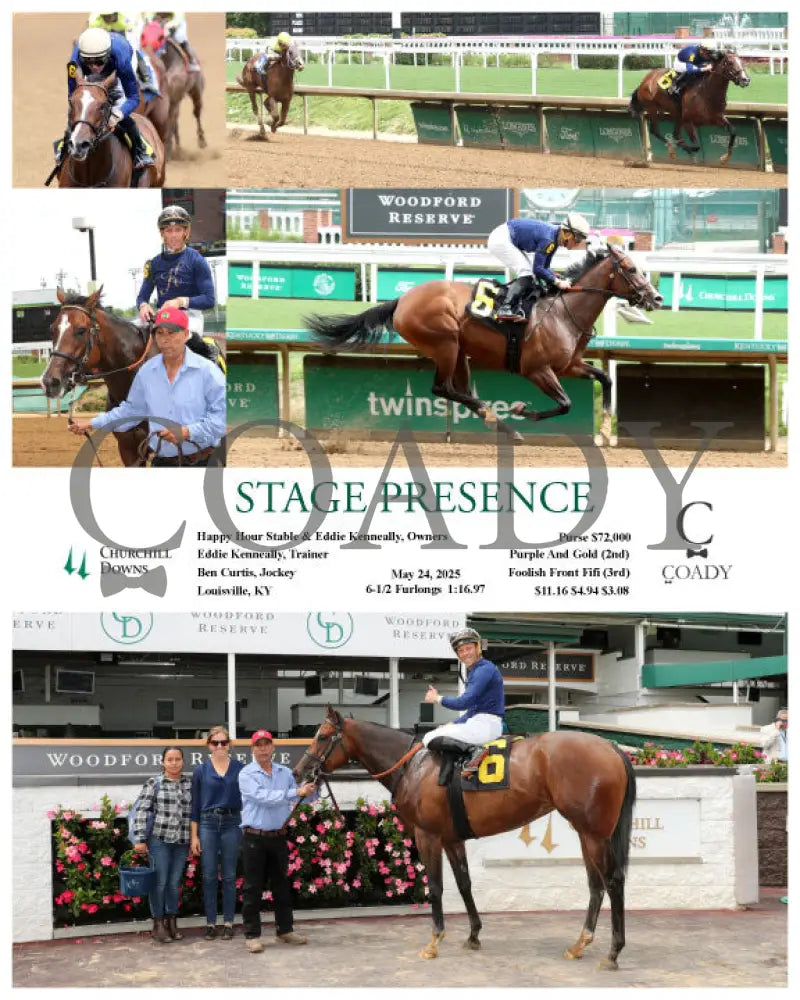STAGE PRESENCE - 05-24-25 - R06 - CD Churchill Downs
