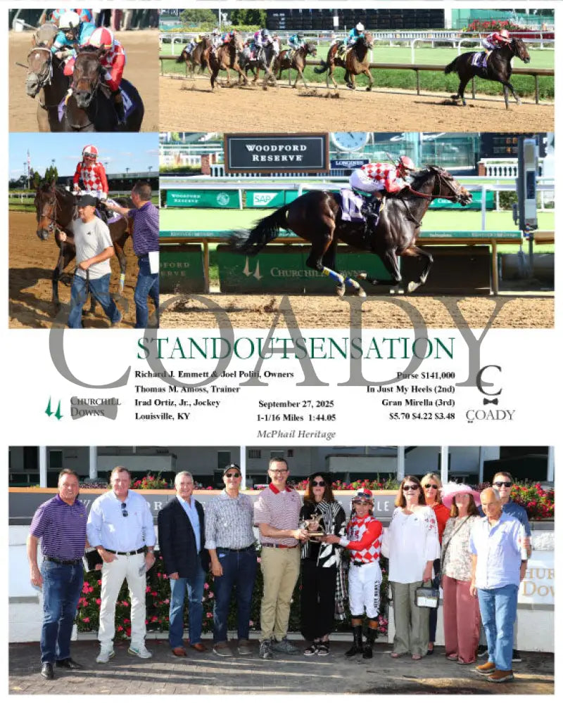 STANDOUTSENSATION - 09-27-25 - R09 - CD - Group Churchill Downs