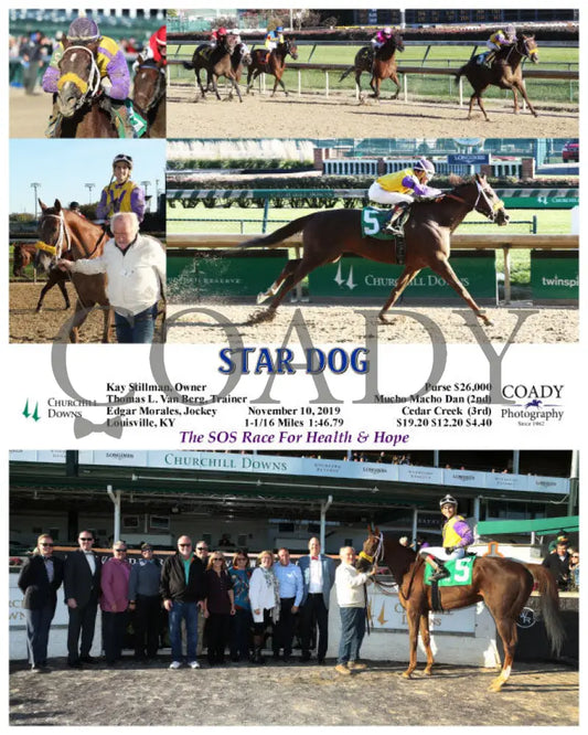 Star Dog - 11-10-19 R06 Cd Churchill Downs