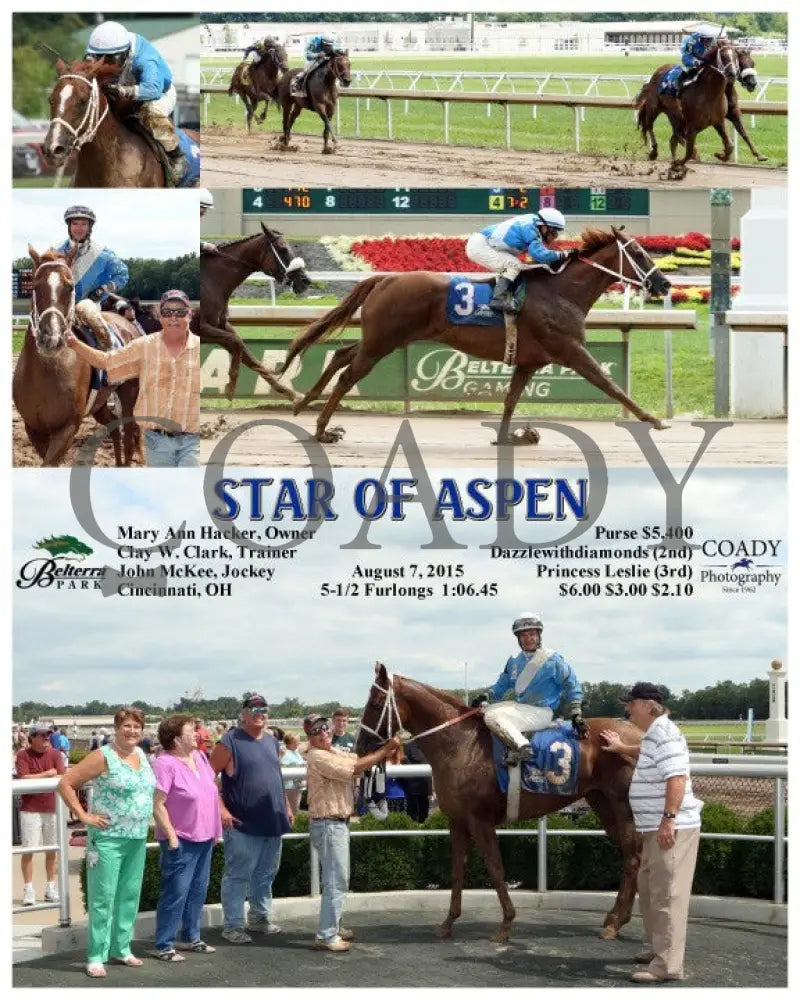 Star Of Aspen - 080715 Race 02 Btp Belterra Park