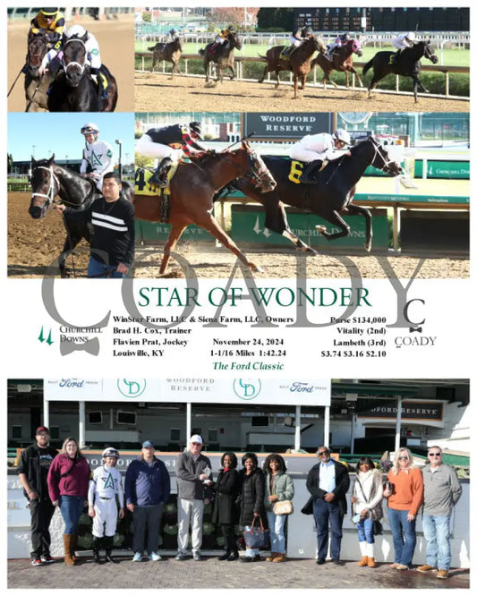 Star Of Wonder - 112424 Race 04 Cd Group Churchill Downs