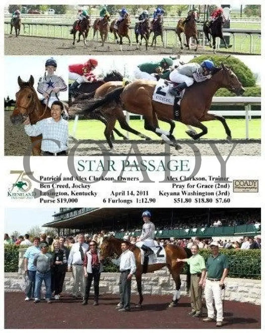 Star Passage - 041411 Race 05 Keeneland
