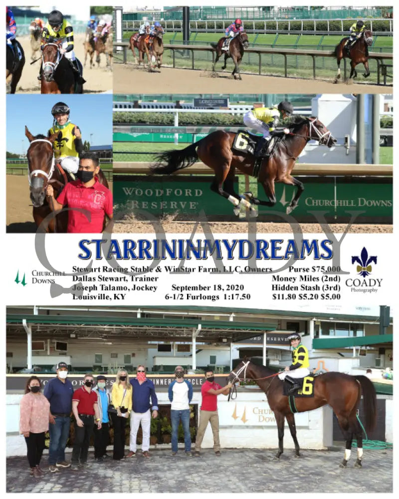 Starrininmydreams - 09-18-20 R10 Cd Churchill Downs